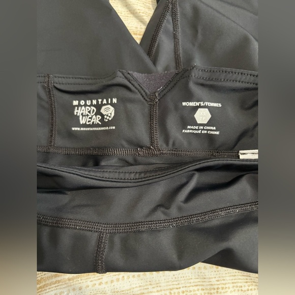 Mountain Hardwear black cropped pants capri size women’s xs - Picture 8 of 13